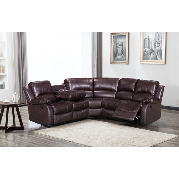 17 Stories Graylin Reclining Corner Sofa & Reviews Wayfair.co.uk